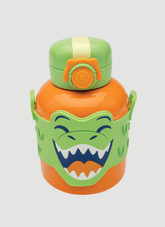 Garrafa Térmica Com Canudo Dino