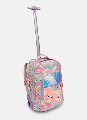 Mochila com Rodinha Pet Sereia